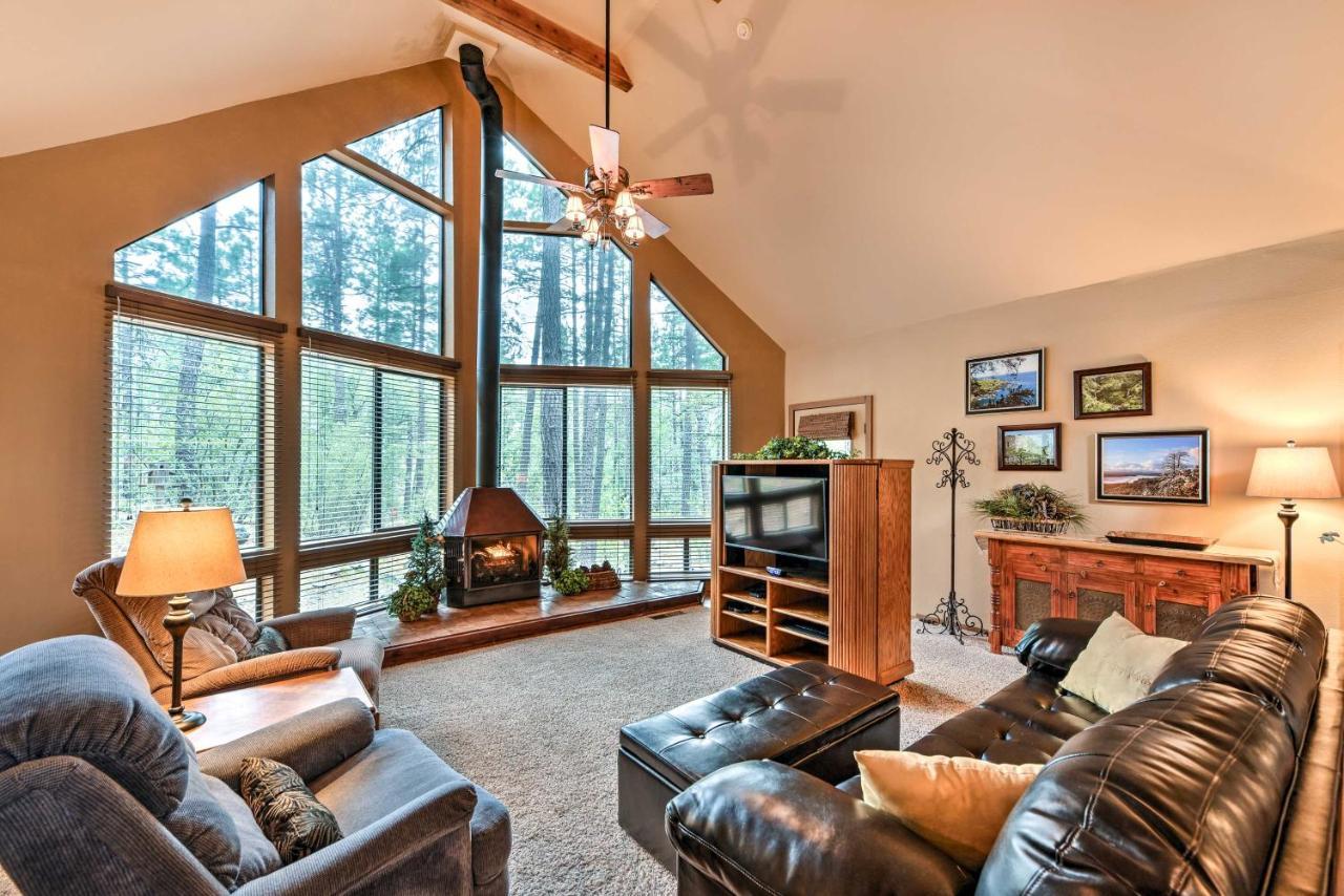 Prescott Cabin With Beautiful Forest Views And Deck! Экстерьер фото