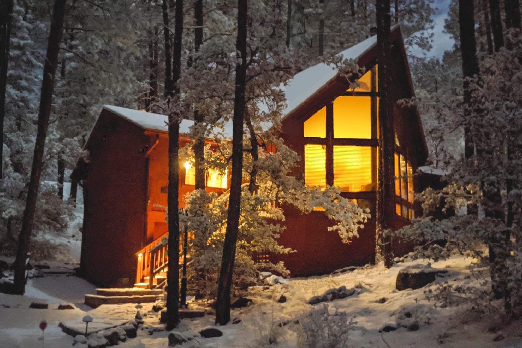 Prescott Cabin With Beautiful Forest Views And Deck! Экстерьер фото