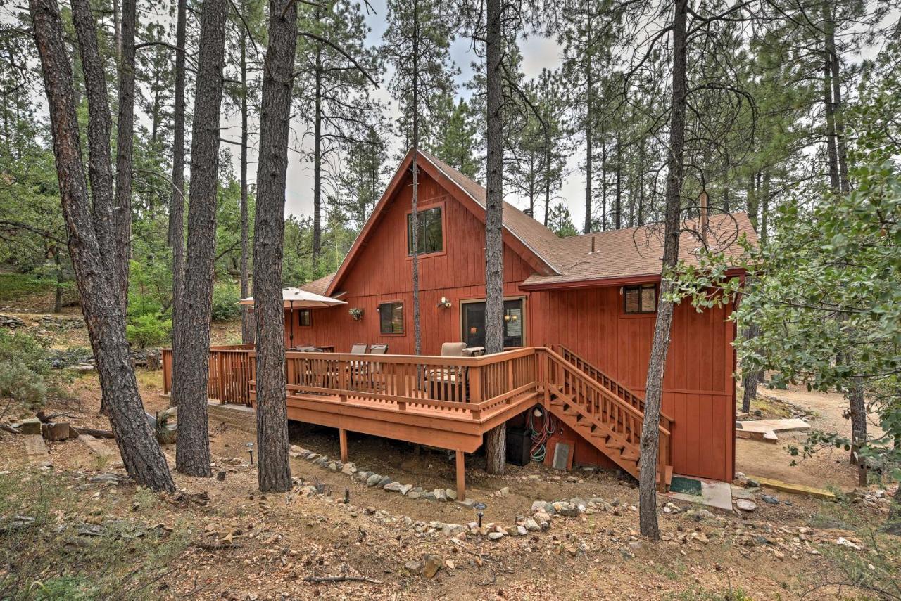 Prescott Cabin With Beautiful Forest Views And Deck! Экстерьер фото