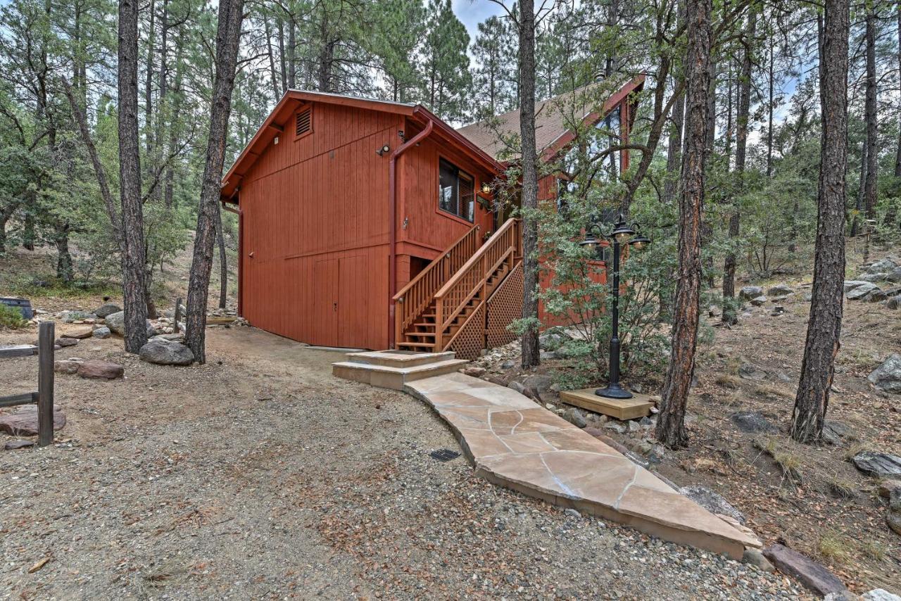 Prescott Cabin With Beautiful Forest Views And Deck! Экстерьер фото